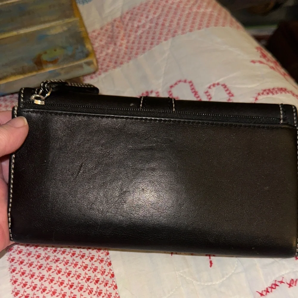 COACH Soho Elegant Black Leather Tote Bag and Wallet Set (Z1) - Picture 13 of 15